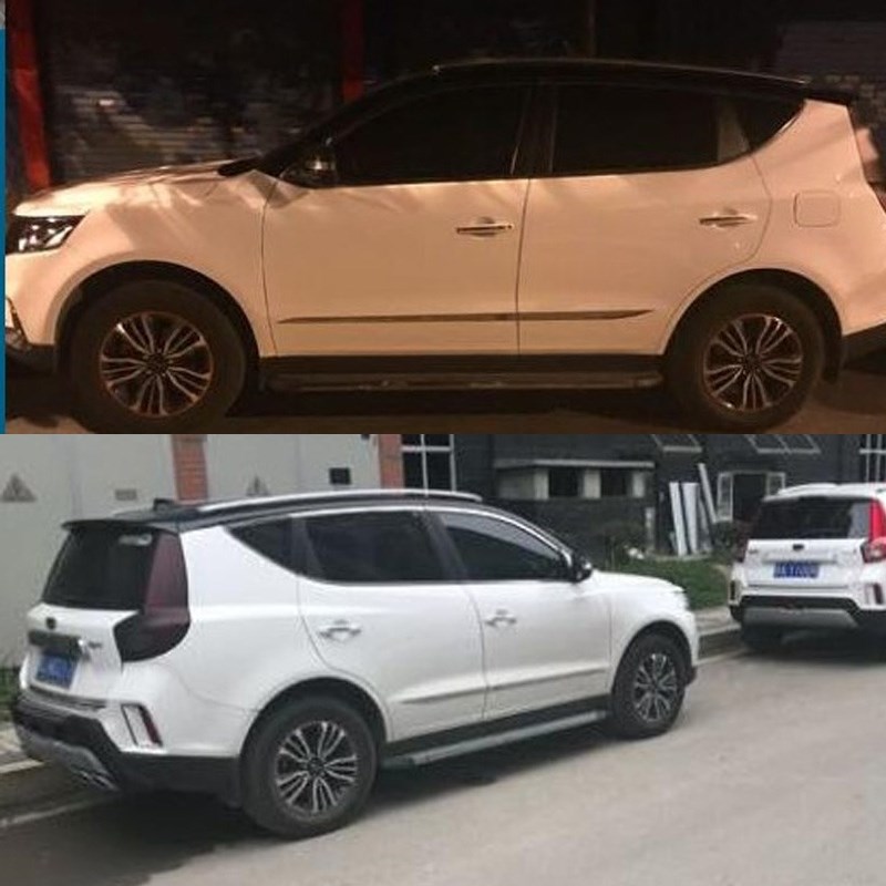 远景x6改装车顶膜装饰悬浮车顶贴汽车贴纸远景suv门框窗框改色膜