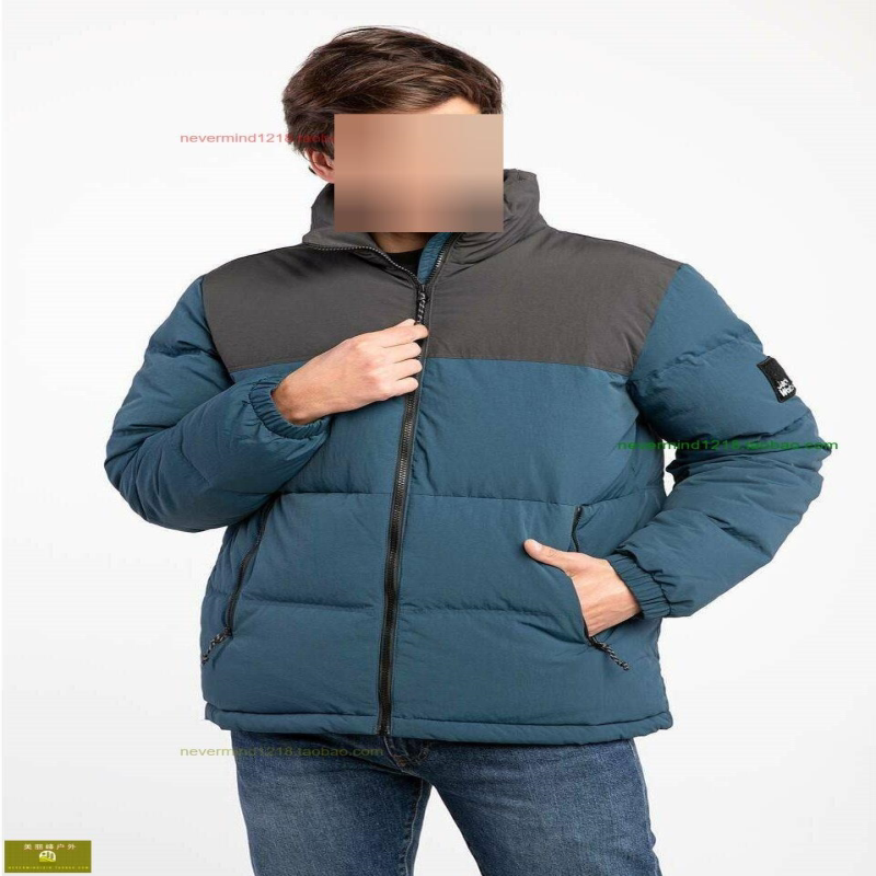 海外男户外运动上衣jack狼wolf爪skinalex羽绒服 旅游休闲运动