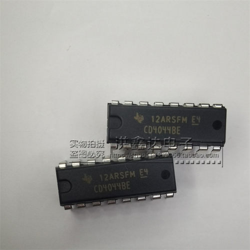 全新进口原装 CD4044BE DIP16直插 三态输出的四路与非R/S锁存器