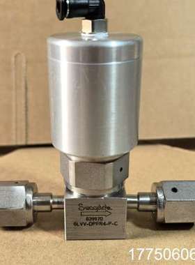 世伟洛克6LVV-DPFR4-P-C气动隔膜阀，1个，功