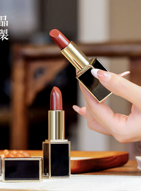 晶制2026新年限定白莲花精油口红333蜜桃裸茶777焦糖Angel Lotus