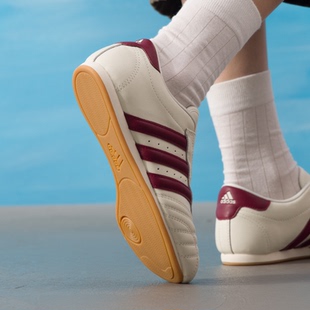Adidas 男女鞋 TAEKWONDO薄底運動鞋 JS4527 阿迪達斯三葉草休閑鞋