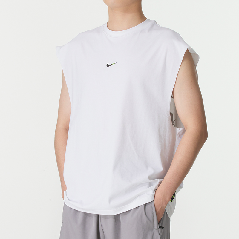 Nike耐克篮球背心男2025秋季新款运动休闲无袖T恤上衣HV1