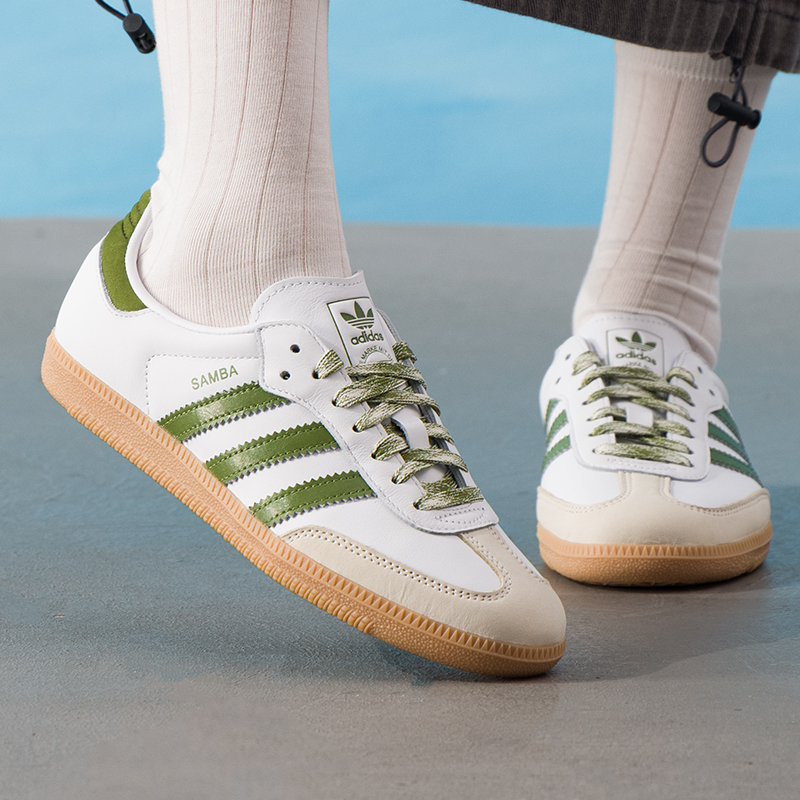 Adidas/阿迪达斯三叶草运动休闲鞋女鞋SAMBA OG复古德训鞋JS1352