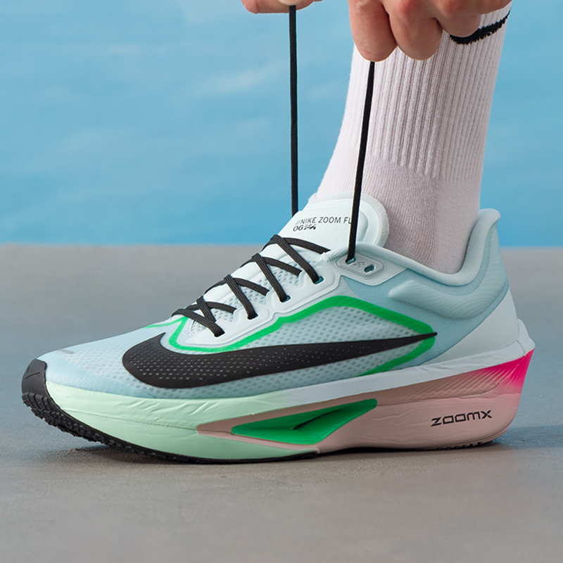 Nike/耐克公路竞速跑步鞋男鞋ZOOM FLY 6碳纤维板跑鞋FN8454-402