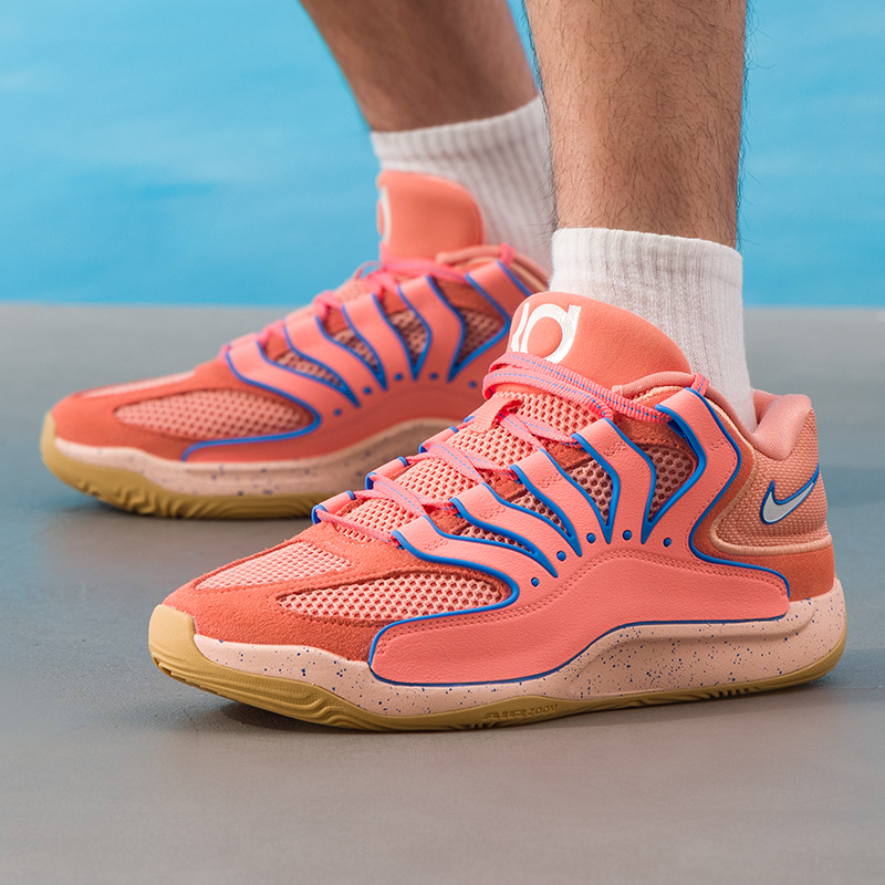 Nike/耐克篮球鞋男鞋KD18 EP透气缓震回弹抓地运动鞋HV1991-601