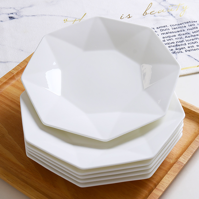 ins装菜欧式骨瓷网红陶瓷盘子