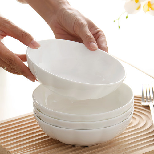 盘子家用菜盘骨瓷餐盘陶瓷碟子
