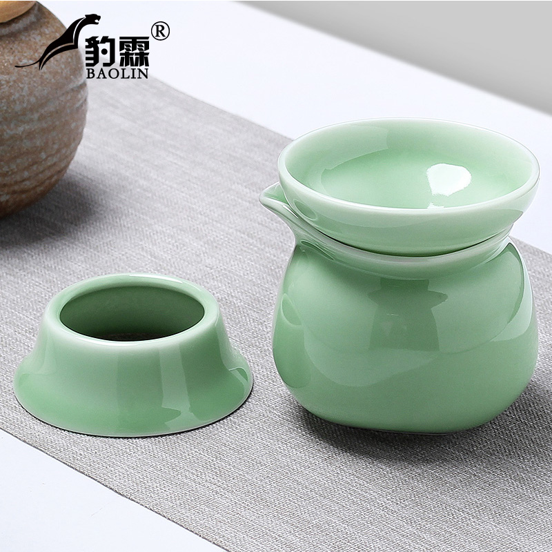 茶漏过滤网分离器公道一体龙泉