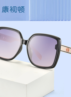 康视顿2024新款墨镜尼龙偏光太阳镜女夏季防紫外线浅色防晒19014
