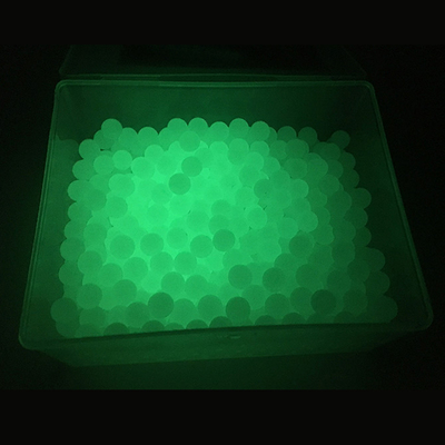 海绵软弹夜光弹7-8mm发光夜光荧光追踪加硬乳白弹马盖夜光弹夹
