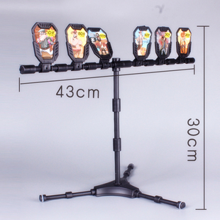 自动回位十字靶软弹枪专用吃鸡三标靶cs儿童训练习靶自动复位标靶