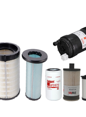 适用柳工挖机920E 922 926E空滤40C4077 30626800063机滤40C2182