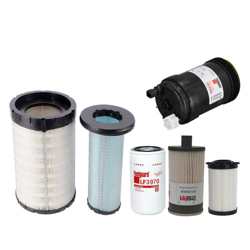 适用柳工挖机920E 922 926E空滤40C4077 30626800063机滤40C2182