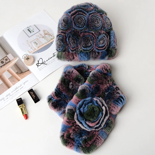 Шапка, шарф, двусторонний демисезонный модный универсальный комплект, в корейском стиле