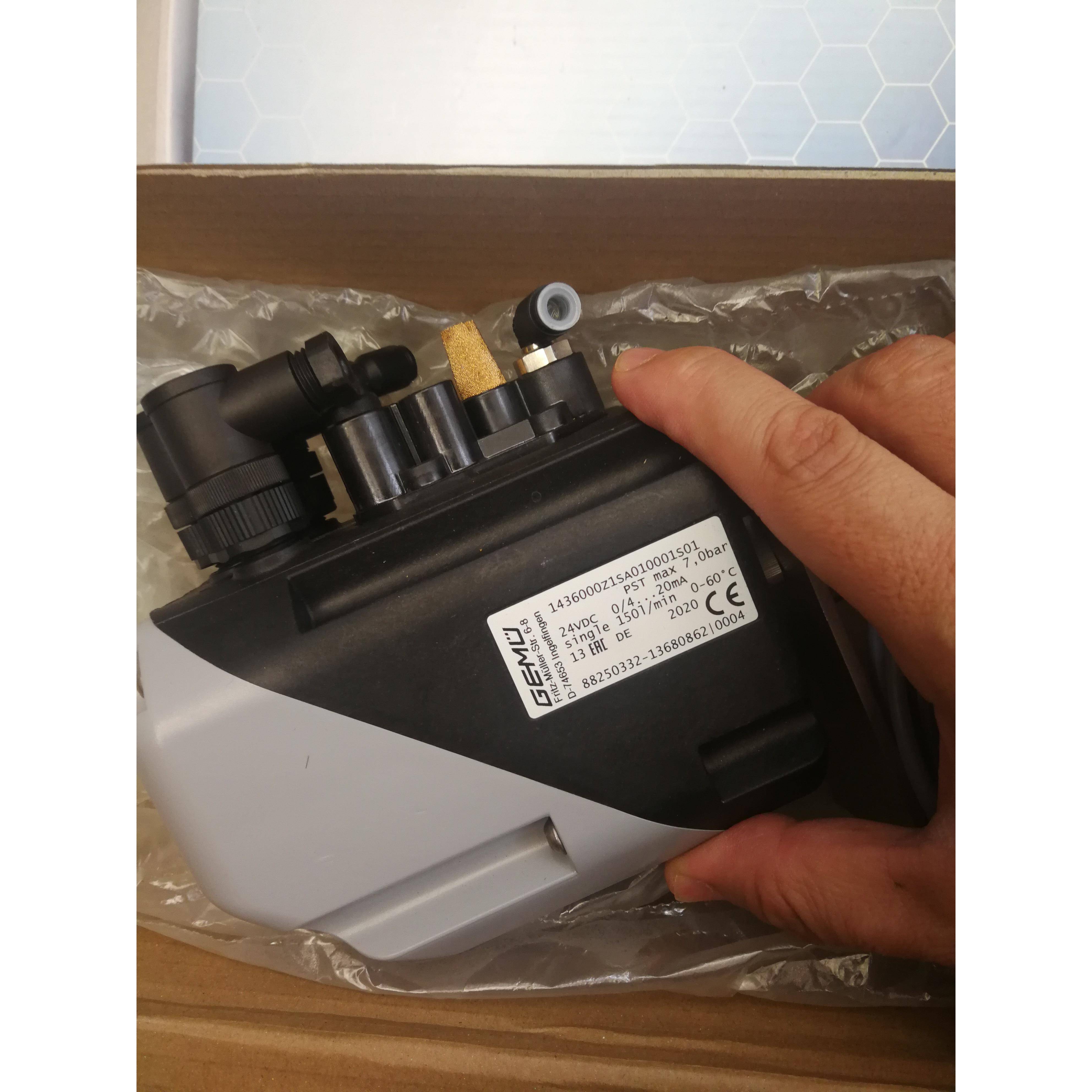 山东新华蒸汽灭菌柜盖米GEMU远程定位器上1436000Z1SA010001S01