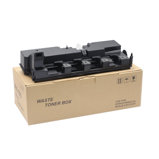 适用 柯美bizhubC226废粉盒 C266 C227 C287回收器 柯尼卡美能达C256 367 C7222 C7226墨粉回收 WX-105废粉仓