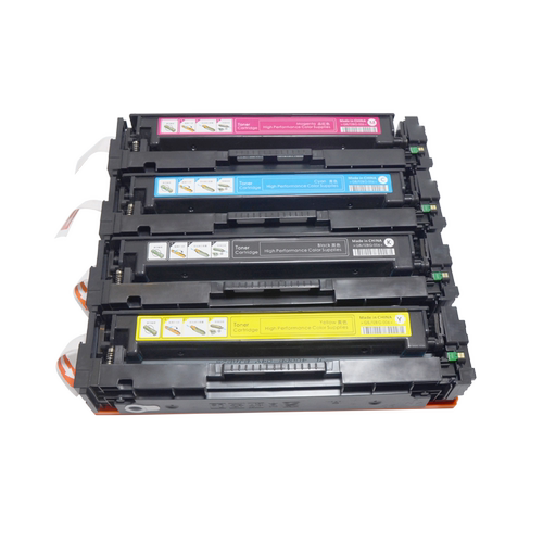 适用 惠普M154A硒鼓 HP M180N彩色粉盒 M181FW CF510A 204A墨盒 M154nw碳粉 m181fw墨粉 CF540A HP205A易加粉
