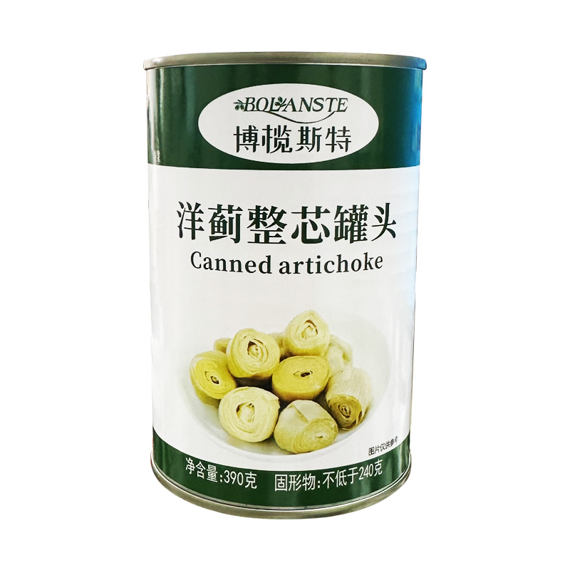 博览斯特洋蓟整芯罐头390g*2罐朝鲜蓟罐头亚之竹芯腌制洋蓟心西餐