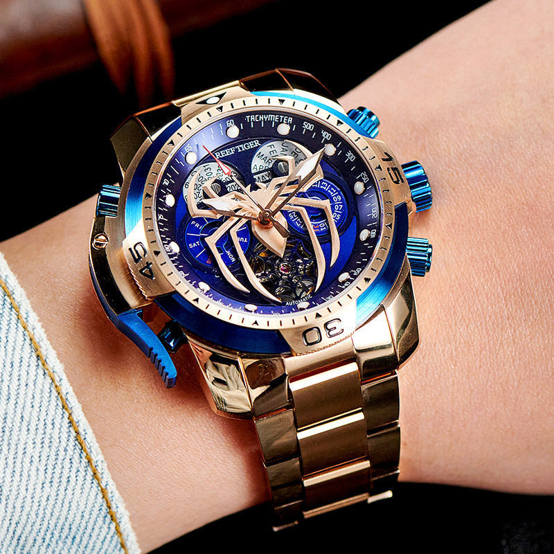 瑞夫泰格金属潮流男花呗分期免息