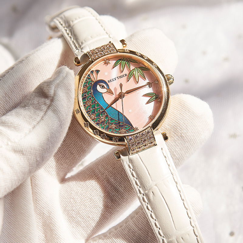 正品机械表防水时尚女士手表