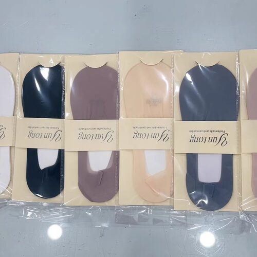 YAOLY姚领现货双装 超薄船袜夏网纱透气Miffy06H