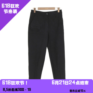 YAOLY姚领裤子简约直筒裤休闲通勤风829H31641