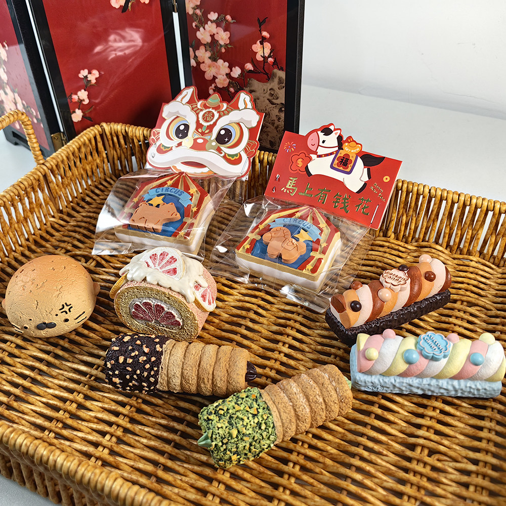 多多鱼原创冰箱贴新年礼物仿食动物立体树脂棉花糖冰箱贴,家居饰品,冰箱贴,淘宝优惠券,粉丝福利购,淘宝优惠卷