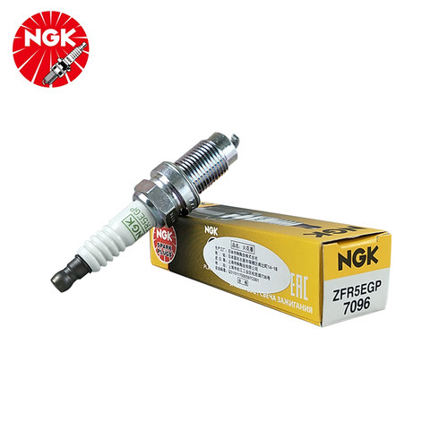 NGK铂金火花塞ZFR5EGP 7096适配新宝来朗逸明锐POLO晶锐高6速腾