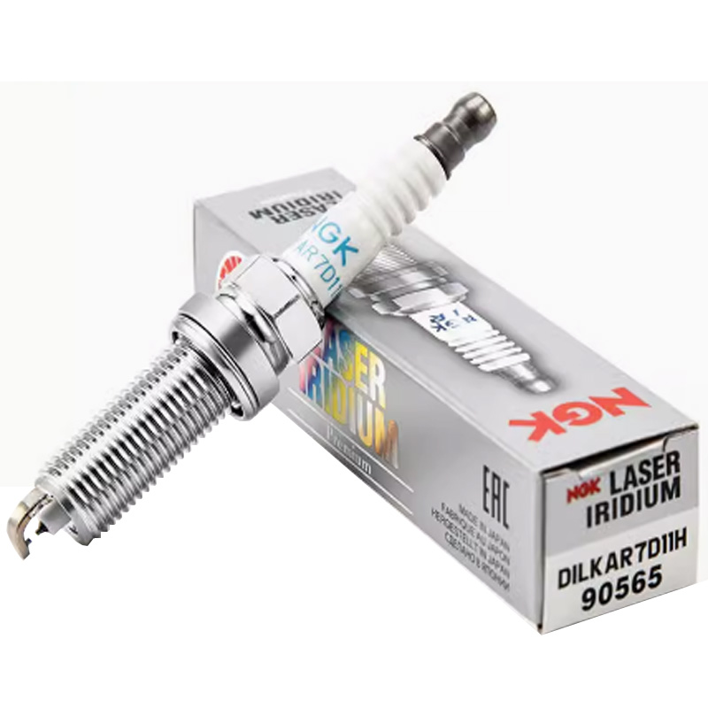 NGK双针铱铂金火花塞DILKAR7D11H 90565适配日产奇骏逍客天籁骐达