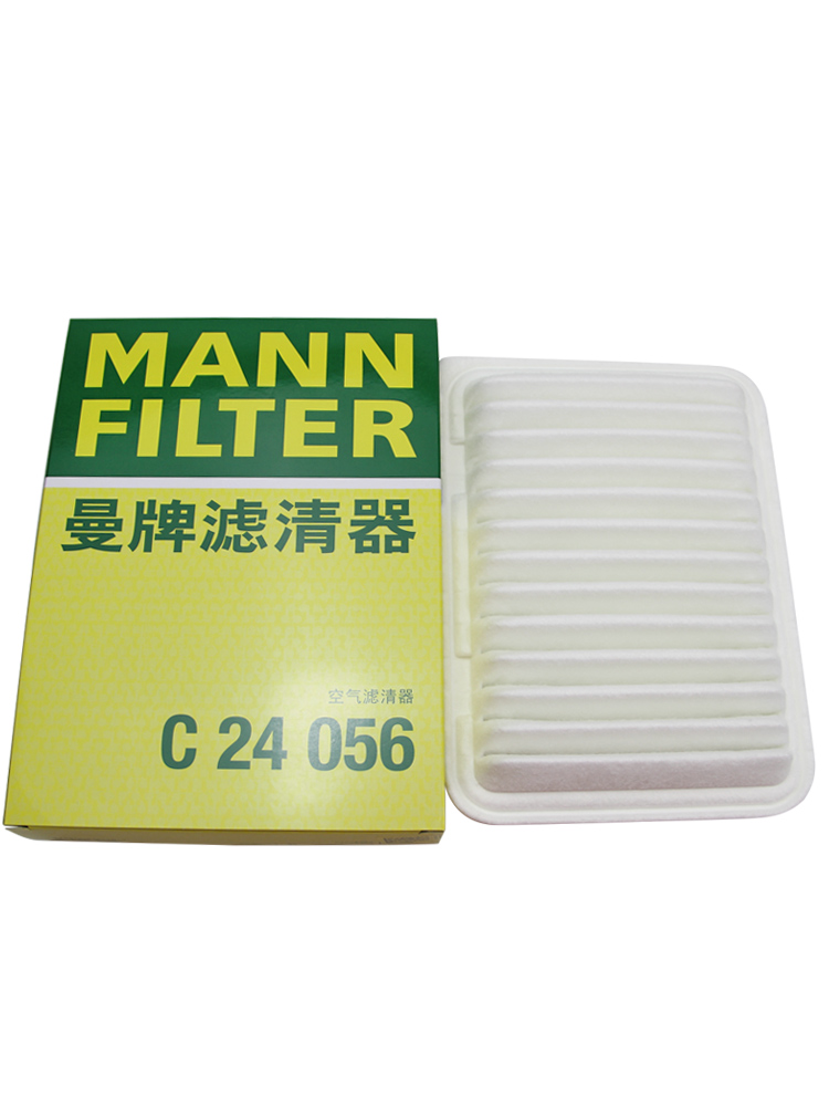 曼牌空气滤芯C24056适配丰田卡罗拉雷凌RAV4雅力士威驰逸致C24062
