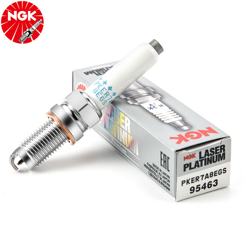 NGK双铂金火花塞PKER7A8EGS 95463适用大众新帕萨特速腾凌渡宝来