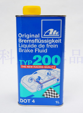 德国ATE刹车油TYP200刹车油制动液 DOT4 1L