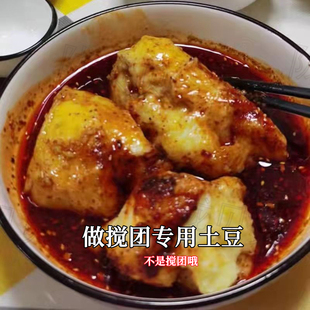 【做搅团的小土豆】2025新土豆陇南武都洋芋搅团土豆新鲜马铃薯