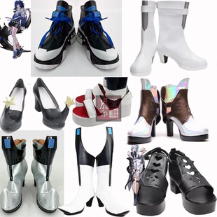 无期迷途的娜恰 cos鞋 维多利亚 科希 白逸杜若雷比尼斯cosplay鞋