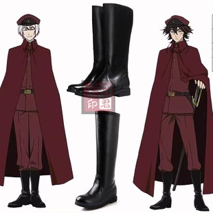 文豪野犬cos鞋子 猎犬条野采菊末广铁肠大仓烨子cosplay鞋子靴子