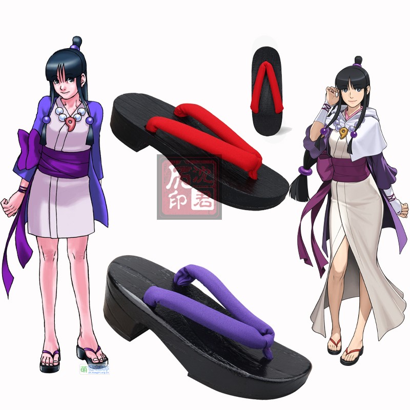 逆转裁判绫里真宵cos鞋