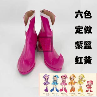 小魔女DoReMi 藤原羽月cos鞋 濑川音符 春风泡泡 飞鸟桃子 小爱