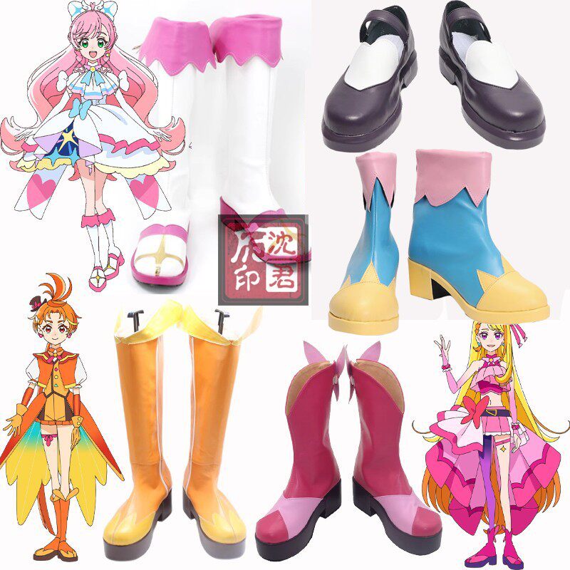 开阔天空光之美少女 虹丘真白COS鞋 夕凪翼圣扬羽艾尔索拉·哈cos