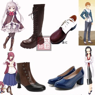 千恋万花cos风又音理cos鞋子 马庭芦花/驹川美津叶/鞍马廉太郎COS