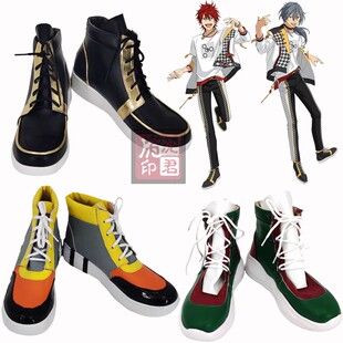 偶像梦幻祭Crazy天城燐音cos鞋 椎名丹希cosplay鞋子动漫来图定做
