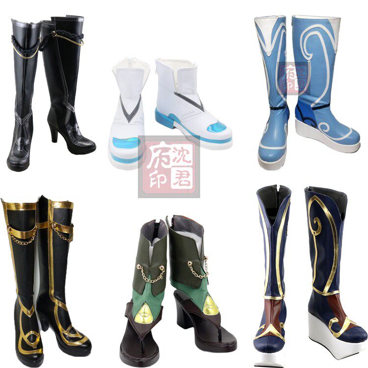 王者荣耀 惊鸿之笔 上官婉儿cos鞋 天狼绘梦者/修竹墨客/梁祝