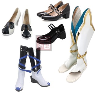 王者荣耀 西施cos鞋 诗语江南幻纱之灵 游龙清影归虚梦演cosplay