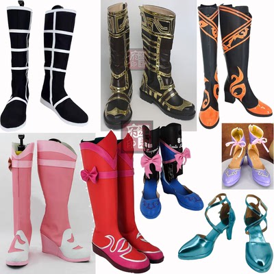 秦时明月卫庄cos鞋天行九歌红莲公主赤练COSPLAY鞋子 焰灵姬COS鞋