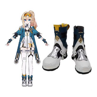 崩坏三幽兰黛尔天光驰彻cosplay鞋cos鞋来图定做动漫演出鞋定制