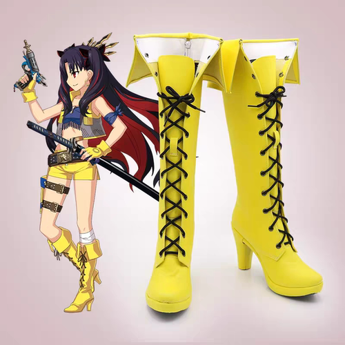 FGO仇凛cos鞋动漫cosplay靴子定制可看图定做