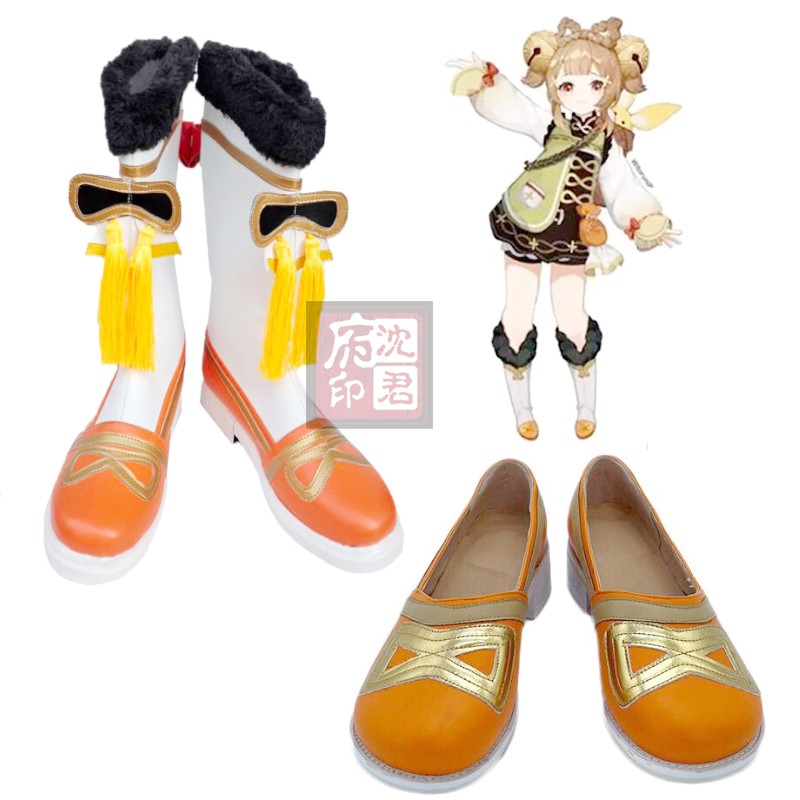 原神cos鞋瑶瑶小师妹安柏图片