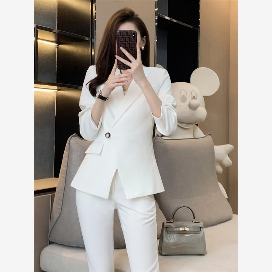 职业装西装套装女春季202