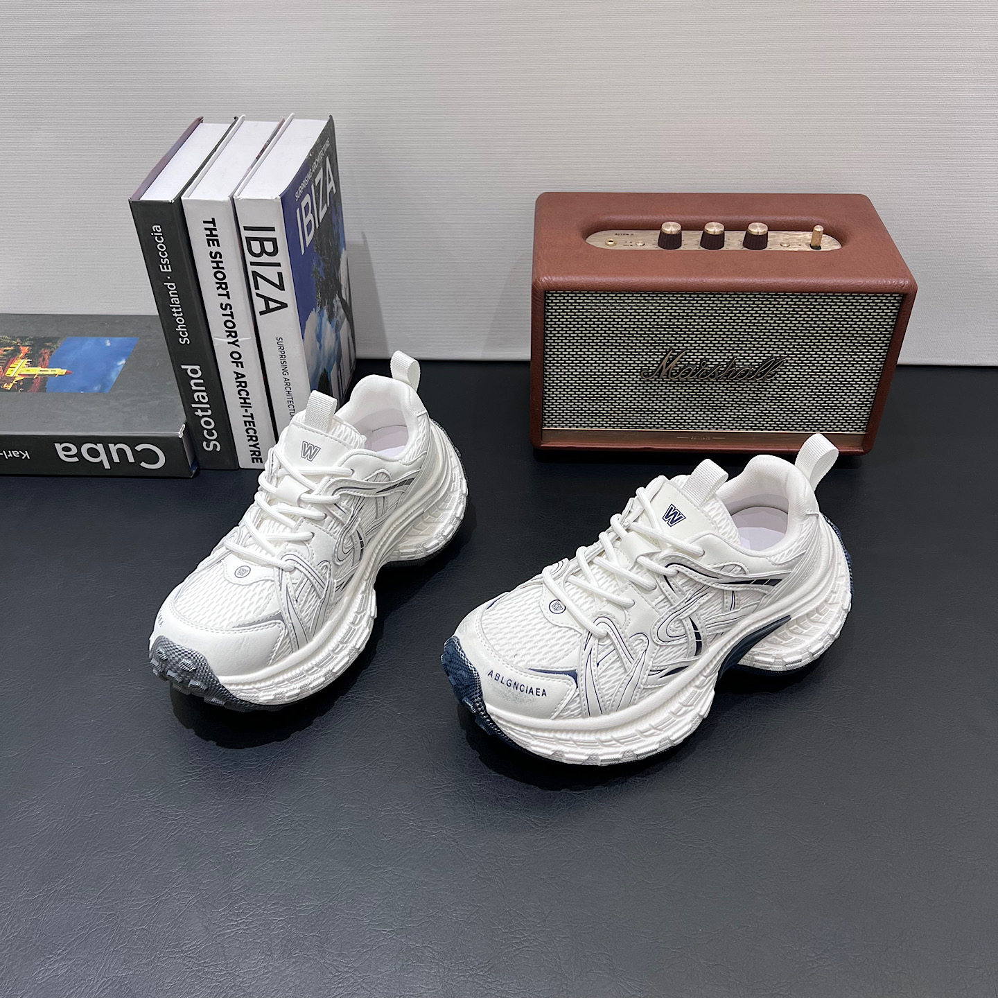 欧货超火厚底增高休闲鞋女2026春款百搭网面ins老爹鞋运动鞋单鞋