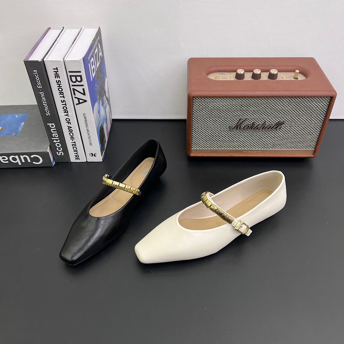 法式温柔风方头玛丽珍鞋女2026春季新款小众复古百搭平底浅口单鞋,女鞋,浅口单鞋,淘宝优惠券,粉丝福利购,淘宝优惠卷